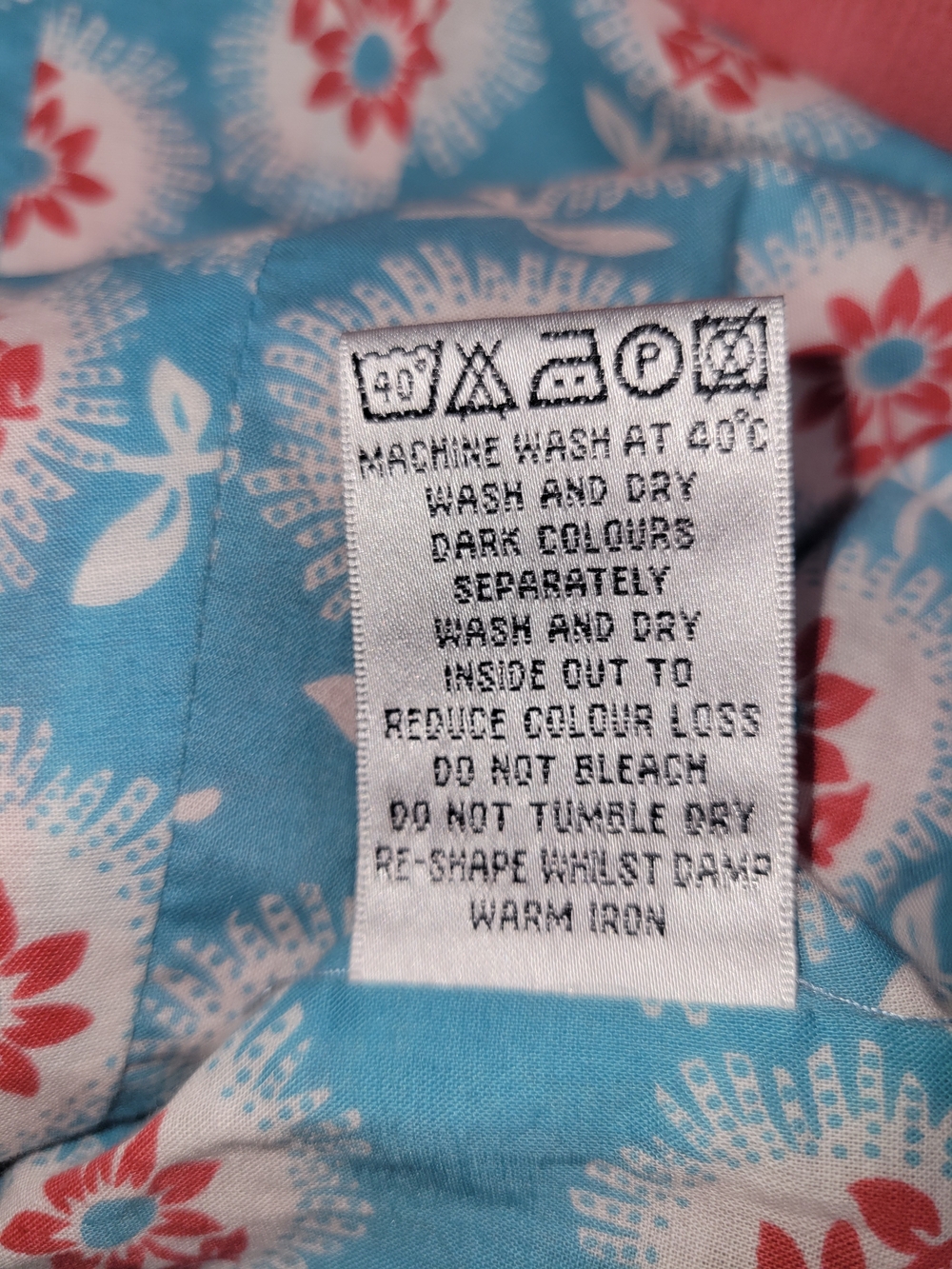 Boden Coral/Pink Cordoroy Lined Jacket UK10/US6 EUC - Picture 10 of 10